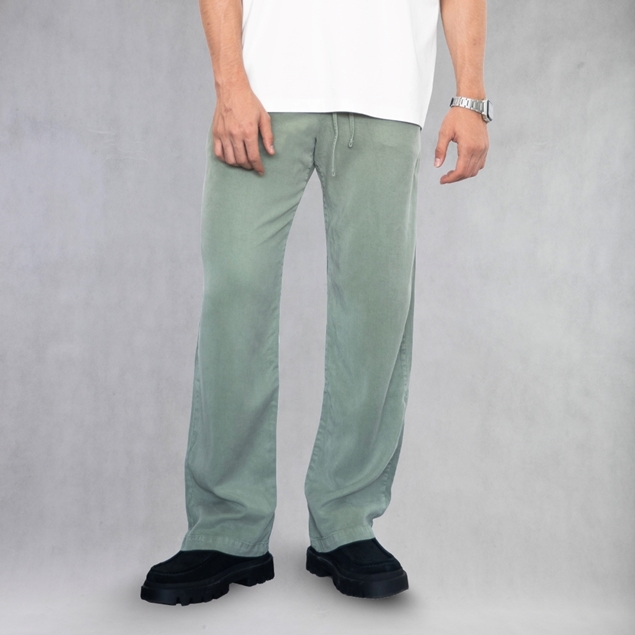 ITIZ Juno pants in light green – model view