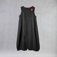 Back view of ITIZ Turpis charcoal free size overall