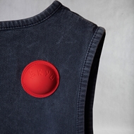 Close-up fabric detail of ITIZ Turpis overall – Detail 1