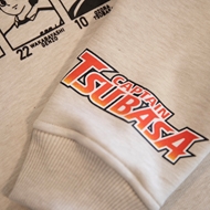 Close-up detail 1 of ITIZ Football hoodie stitching