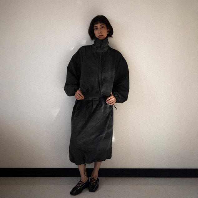 ITIZ Tarantula Skirt in black worn by model