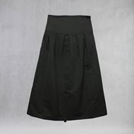 ITIZ Tarantula Skirt in charcoal gray – front view