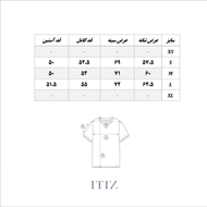 Size chart for ITIZ Tarantula Top 