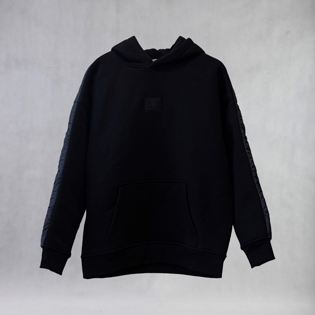Noir Bomber Jacket front view ITIZ