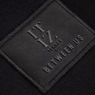 Noir Bomber Jacket detailed stitching close-up