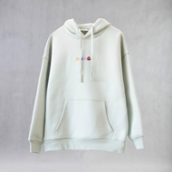 	نمای پشت هودی Pac-Man سبز روشن ساده و مینیمال